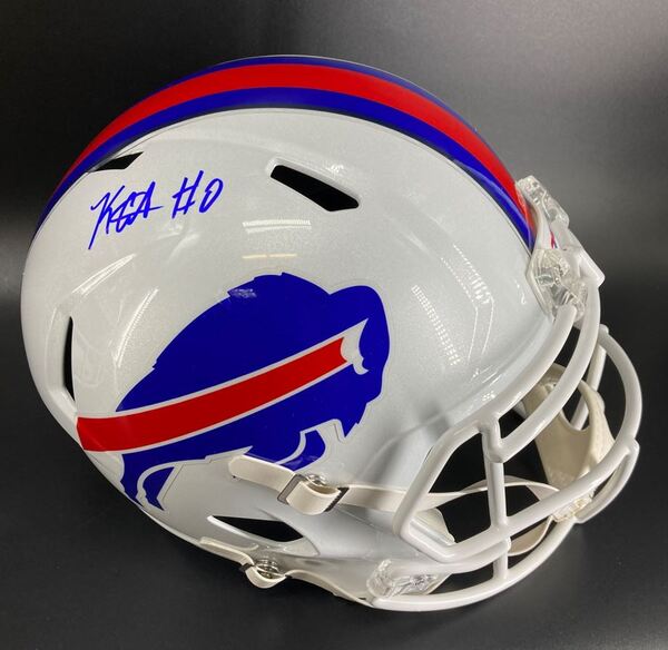 NFL - Bills Keon Coleman Signed Replica Speed Helmet