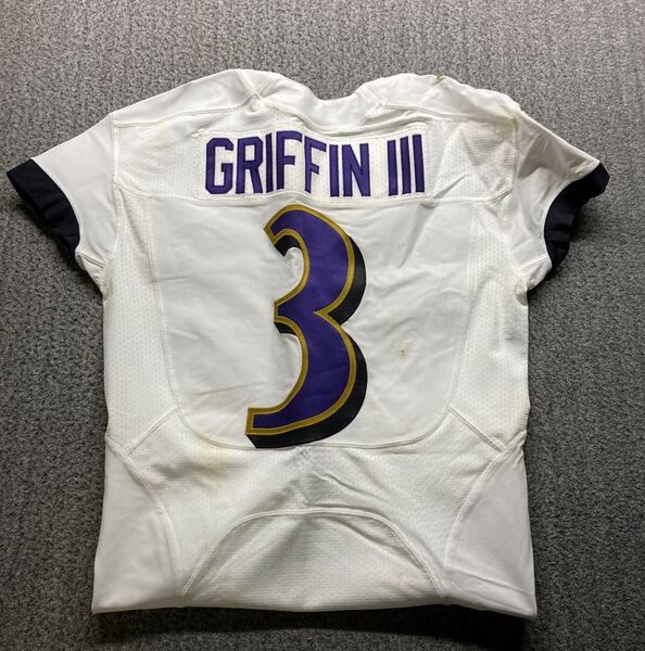 STS - Ravens Robert Griffin III Game Worn Jersey 2020 Season Size 42 (Wa...