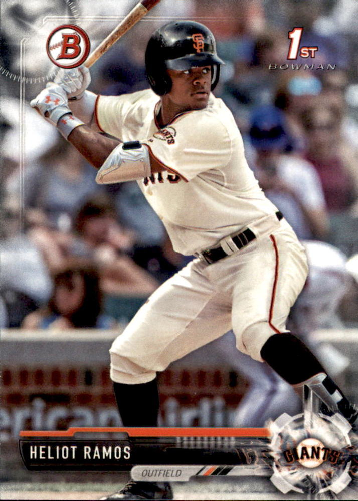 2017 Bowman Draft #BD12 Heliot Ramos