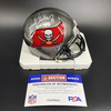 HOF - Buccaneers Ronde Barber Signed Mini Helmet with HOF 23 Inscription