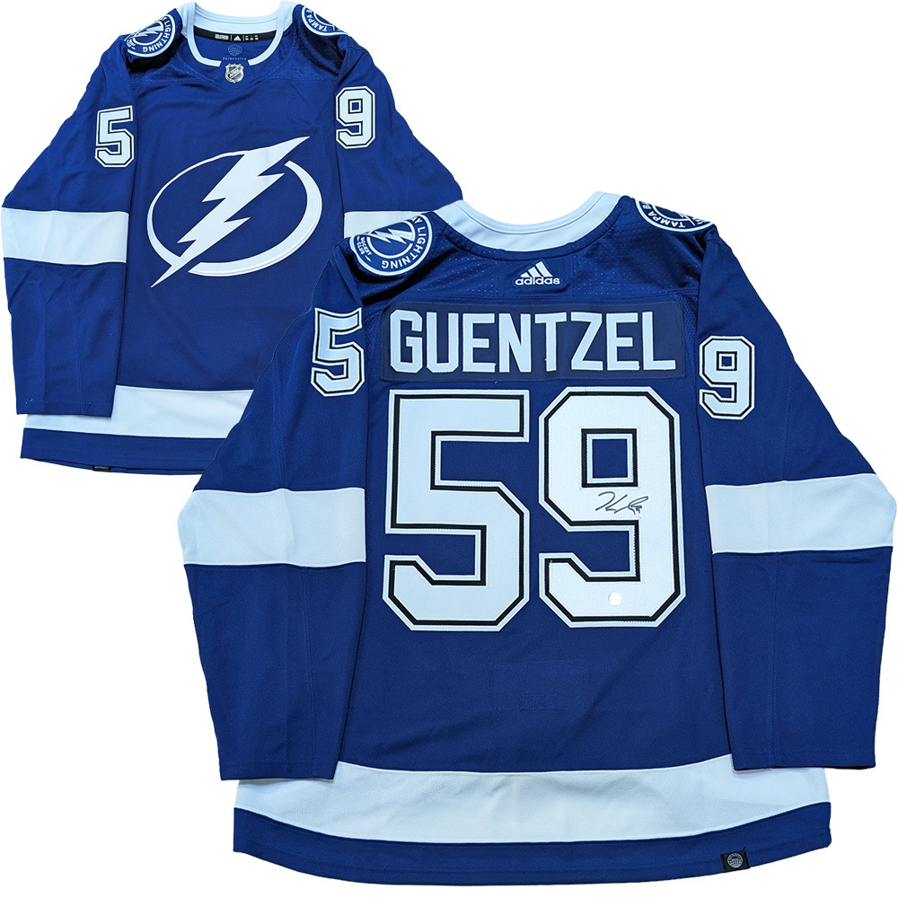 Jake Guentzel Autographed Tampa Bay Lightning adidas Pro Jersey
