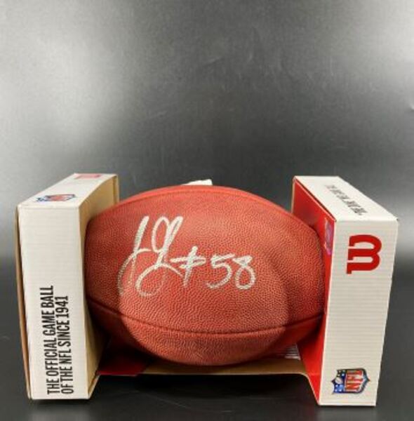 NFL - Vikings Jonathan Greenard Signed Authentic Football