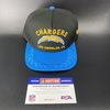 NFL - Chargers Omarion Hampton Signed Hat