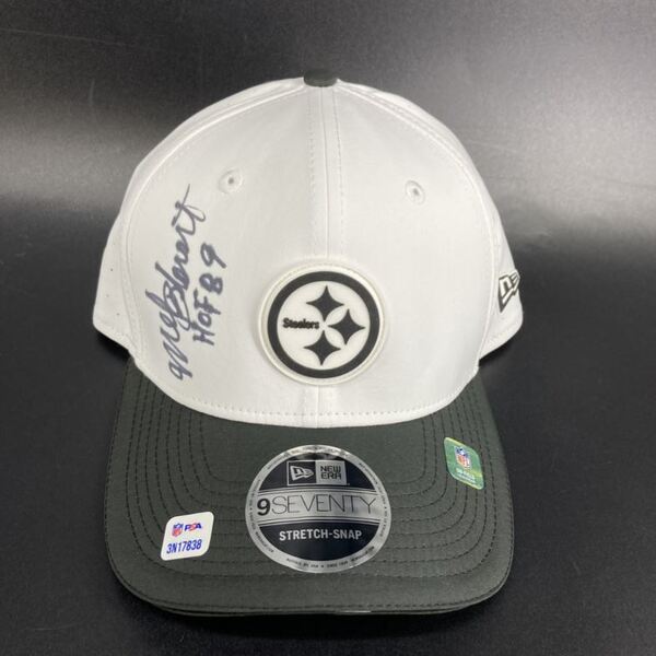 HOF - Steelers Mel Blount Signed 2025 Training Cap Hat