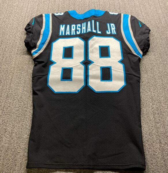 STS - Panthers Terrace Marshall Jr. Game Worn Jersey (11/27/22) Size 40 ...