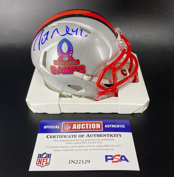 NFL - Ravens Patrick Ricard Signed Pro Bowl Games Mini Helmet