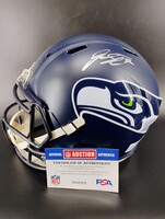 NFL - Seahawks Geno Smith Signed Replica Speed Helmet