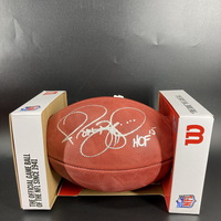 HOF - Steelers Jerome Bettis Signed Authentic Football