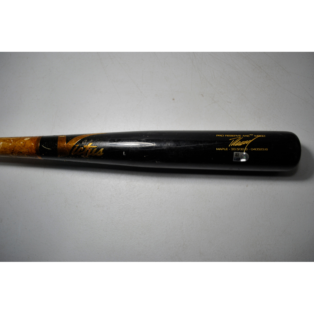 Ramon Laureano - Game-Used Broken Bat - Victus Pro Reserve MB50