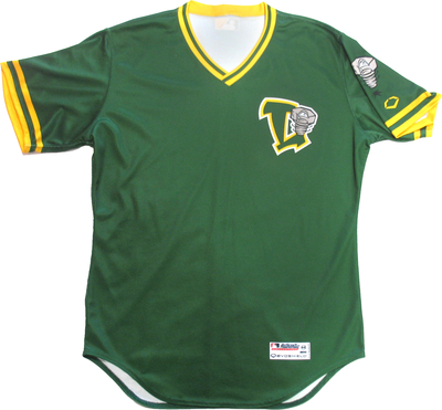 #35 COACH Ruben Escalera Size XL Lansing Lugnuts - BP Jersey