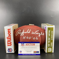 NFL - Cowboys Rayfield Wright Signed Authentic Football