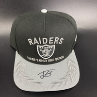 NFL - Raiders Jack Bech Signed Hat