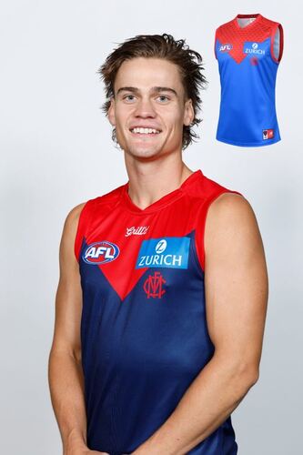 Photo of 2025 Melbourne Demons Clash Guernsey - Trent Rivers #24