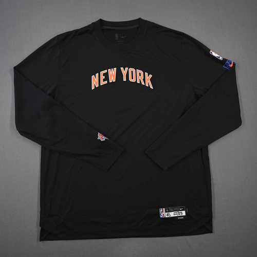 Image of Sims, Jericho - Game-Issued City Edition Long-Sleeved Shooting Shirt - 2022-23 NBA Season