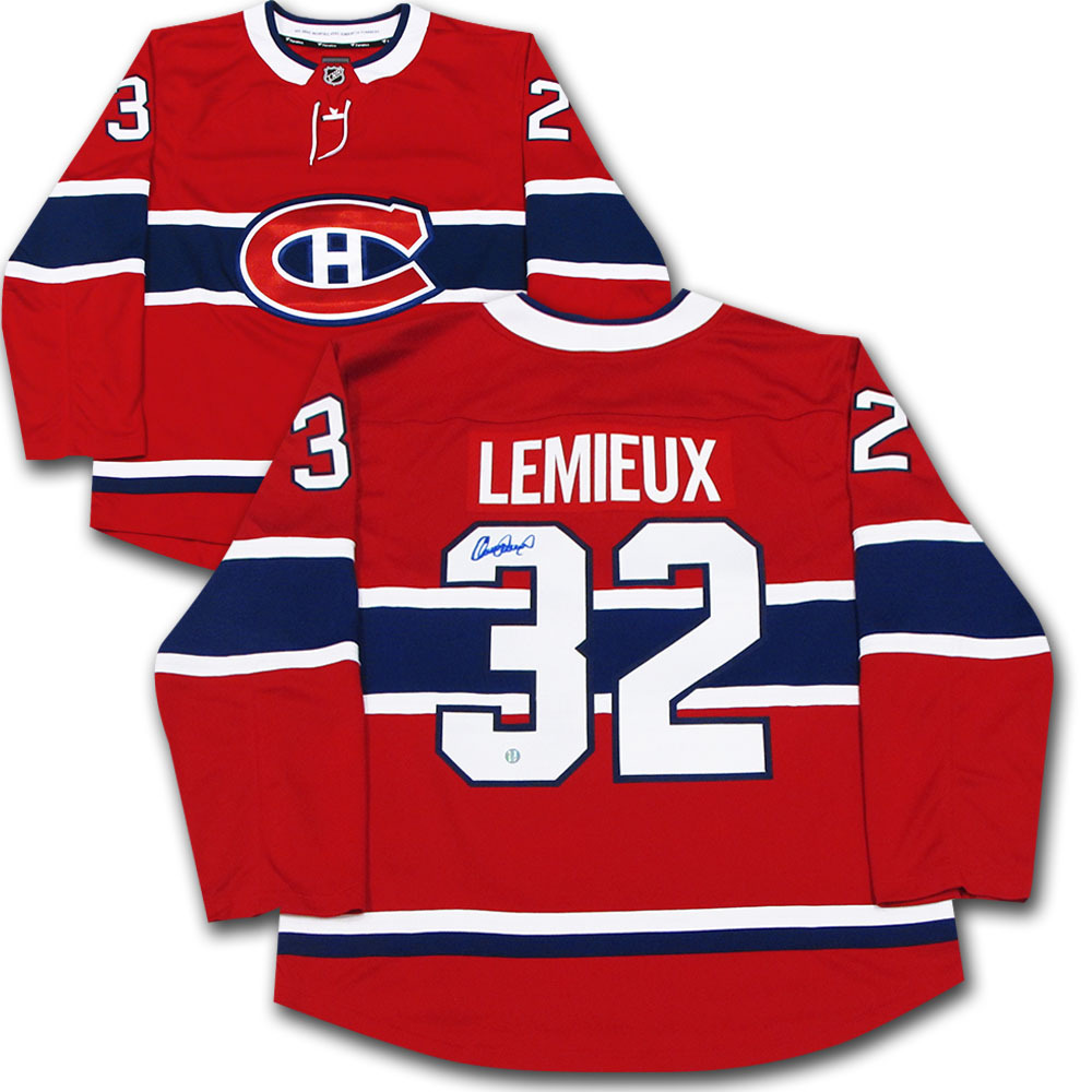 Claude Lemieux Autographed Montreal Canadiens Jersey