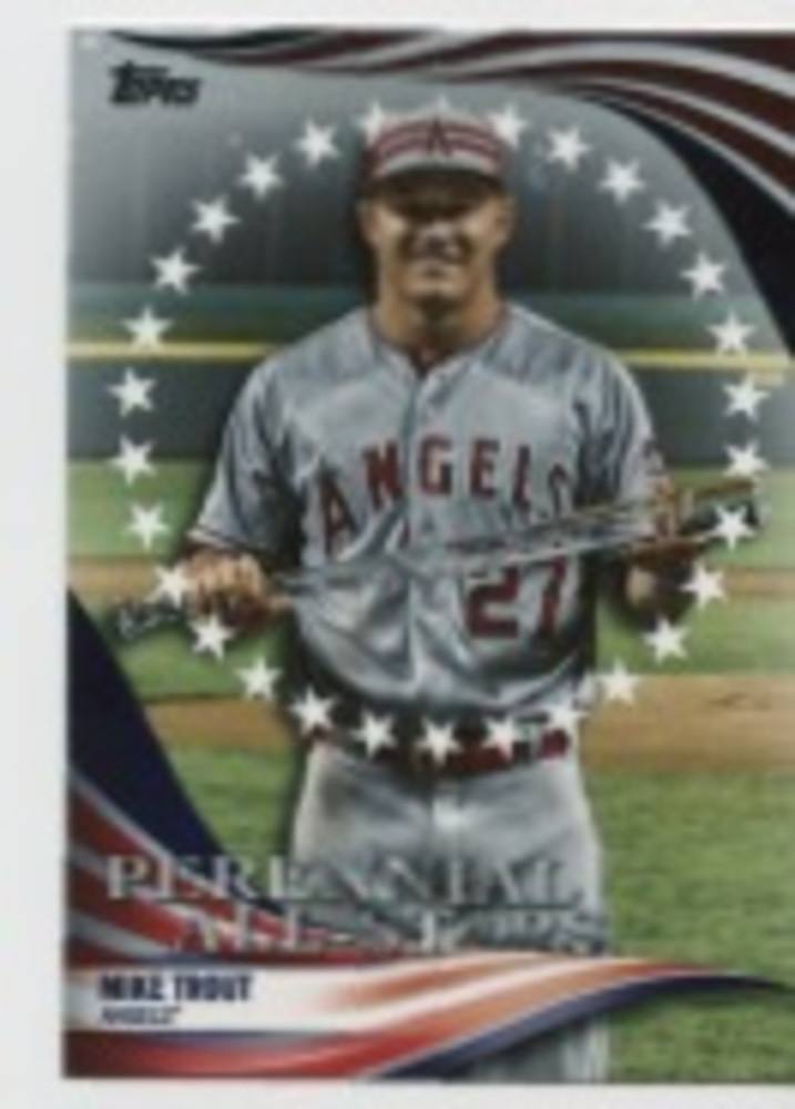 2019 Topps Update Perennial All Stars #PAS30 Mike Trout