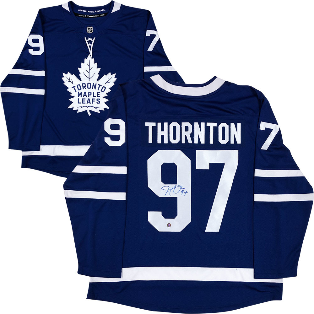 Joe Thornton Autographed Toronto Maple Leafs Fanatics Jersey