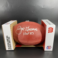 HOF - Steelers Joe Greene Signed Authentic Football