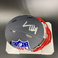 NFL - Browns Cedric Tilman Signed NFL Shield Mini Helmet