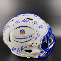 NFL - Multi Sign NFL Foundation Replica Helmet Signed By Over 25 Pro Bow...