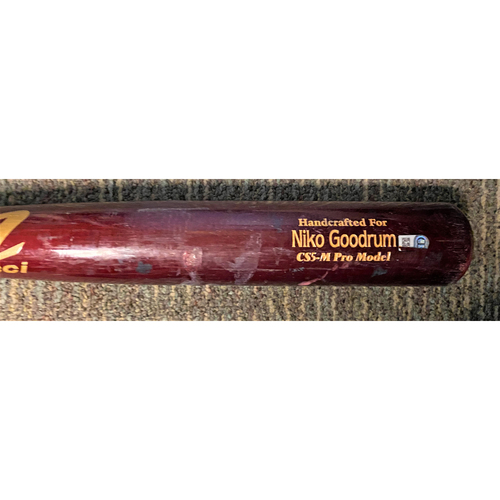 Photo of Niko Goodrum Detroit Tigers Team-Issued Bat (MLB AUTHENTICATED)