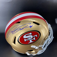 NFL - 49ers Ricky Pearsall Signed Replica Speed Helmet