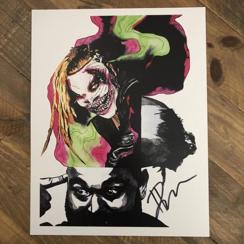 Bray Wyatt SIGNED 11 x 14 Rob Schamberger Print (2020 Collection)