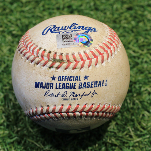 Game-Used Baseball: Adam Engel 223rd Career Hit (CWS @ KC 9/3/20)
