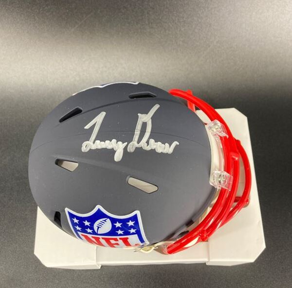 NFL - Jets Thaddeus Dean Signed NFL Shield Mini Helmet