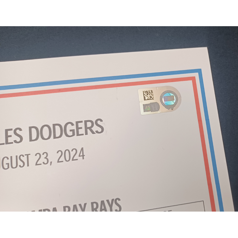 Replica Lineup Card 2024 Replica Lineup Card - Ohtani Walk-off Grand Slam to enter 40/40 ...
