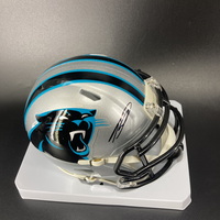 NFL - Panthers Tetairoa McMillan Signed Mini Helmet