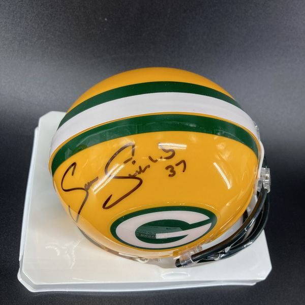 NFL - Packers Sam Shields Signed Mini Helmet