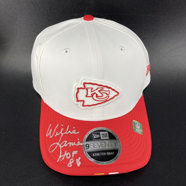HOF - Chiefs Willie Lanier Signed Hat