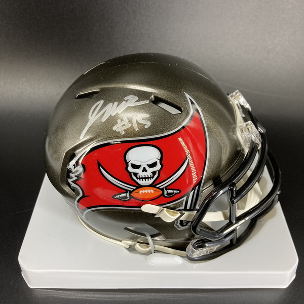 NFL - Buccaneers Jalen McMillan Signed Mini Helmet