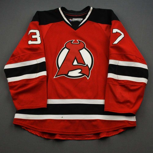 Image of Gignac, Brandon<br>Red - Autographed<br>Albany Devils<br>2016-17<br>#37