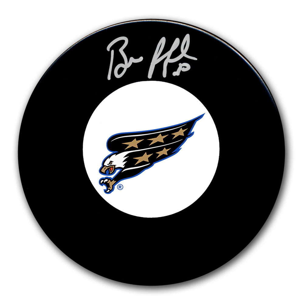 Bill Ranford Autographed Washington Capitals Hockey Puck