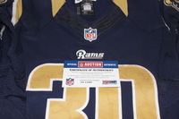 RAMS - TODD GURLEY GAME WORN RAMS JERSEY ( Rookie Year 2015) 