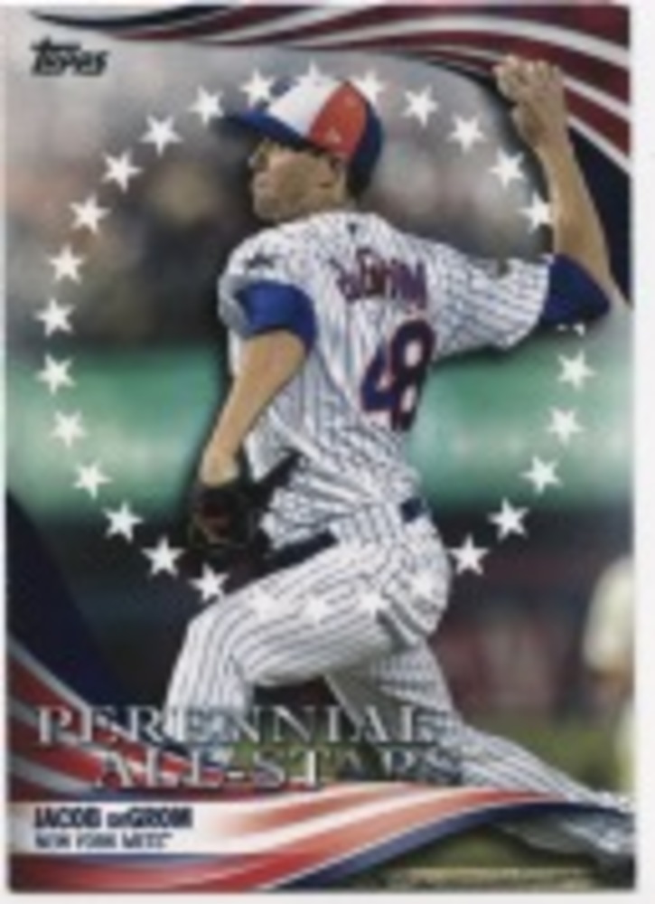 2019 Topps Update Perennial All Stars #PAS48 Jacob deGrom