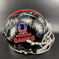 NFL - Multi Signed Authentic 2023 Pro Bowl Games Speed Helmet Signed by ...
