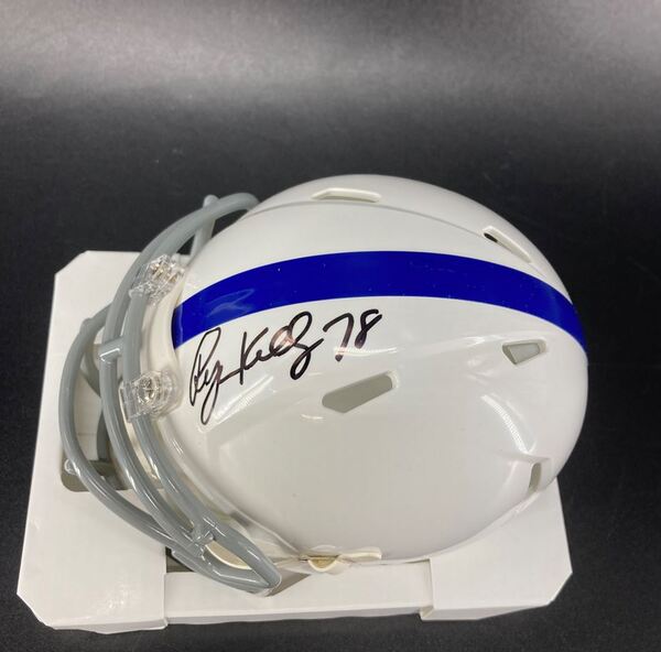 Colts - Ryan Kelly Signed Mini Helmet (Not Authenticated)