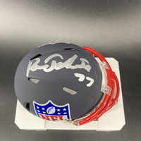 NFL -Cardinals Paris Johnson Signed NFL Shield Mini Helmet