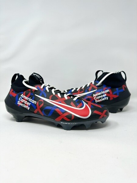 MCMC - Commanders Jacoby Jones 2025 Custom Cleats supporting American Ca...