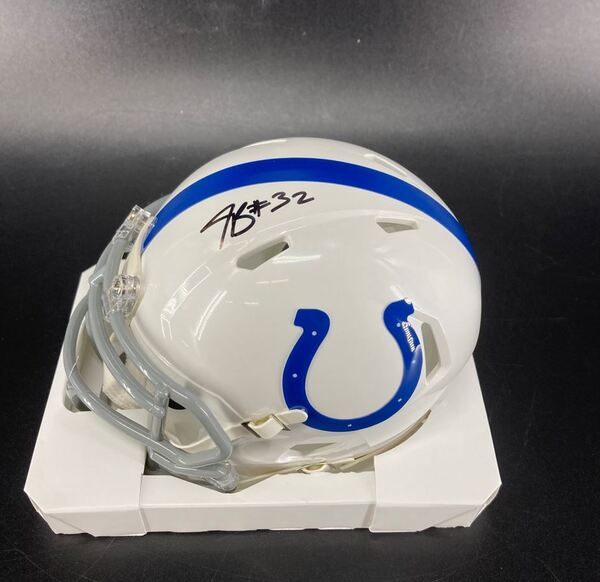 Colts - Julian Blackmon Signed Mini Helmet (Not Authenticated)