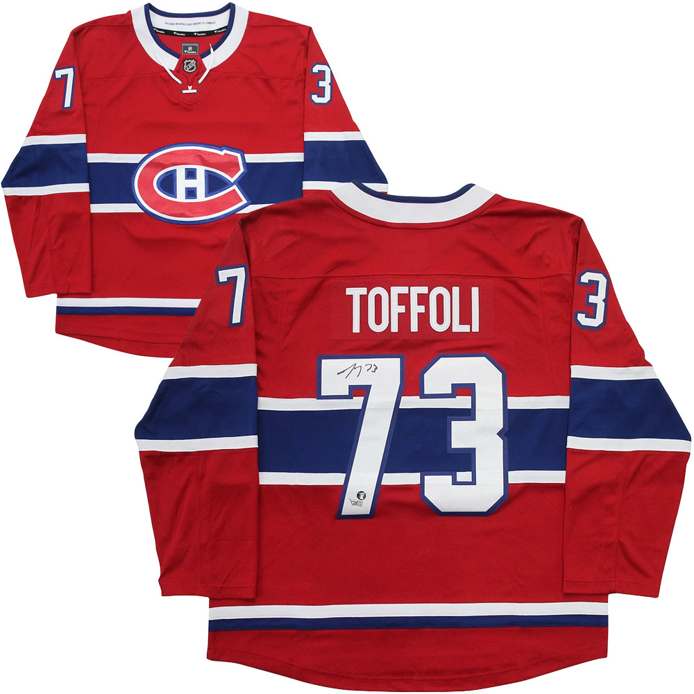 Tyler Toffoli Autographed Montreal Canadiens Jersey