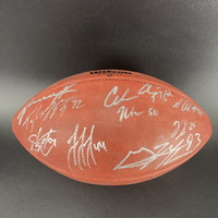 Panthers - Multi Signed Authentic STS Football With Over 15 Signatures I...