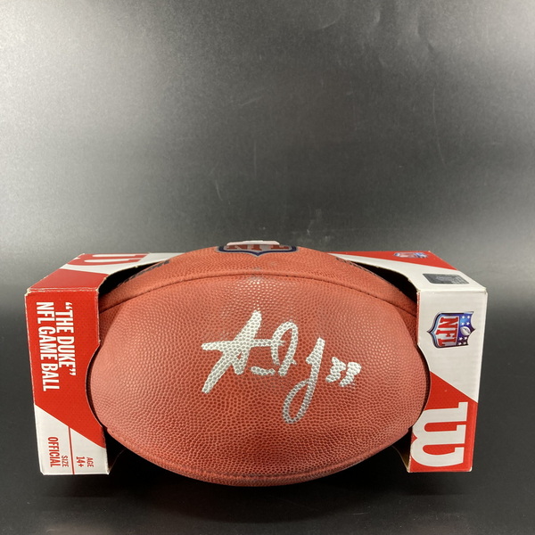 Legends - Vikings Aaron Jones Signed Authentic Football