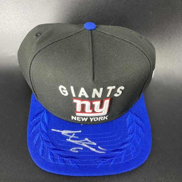 NFL - Giants Jaxson Dart Signed Hat