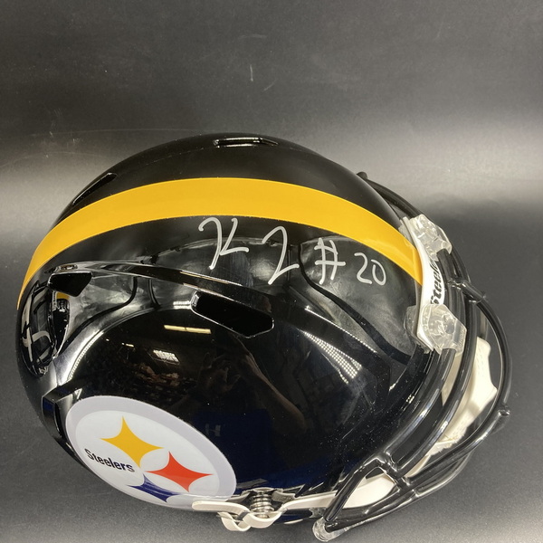 NFL - Steelers Kaleb Johnson Signed Replica Speed Helmet