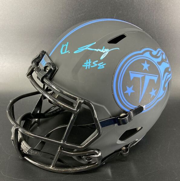 Titans - Harold Landry Signed Eclipse Replica Helmet (Not Authenticated)