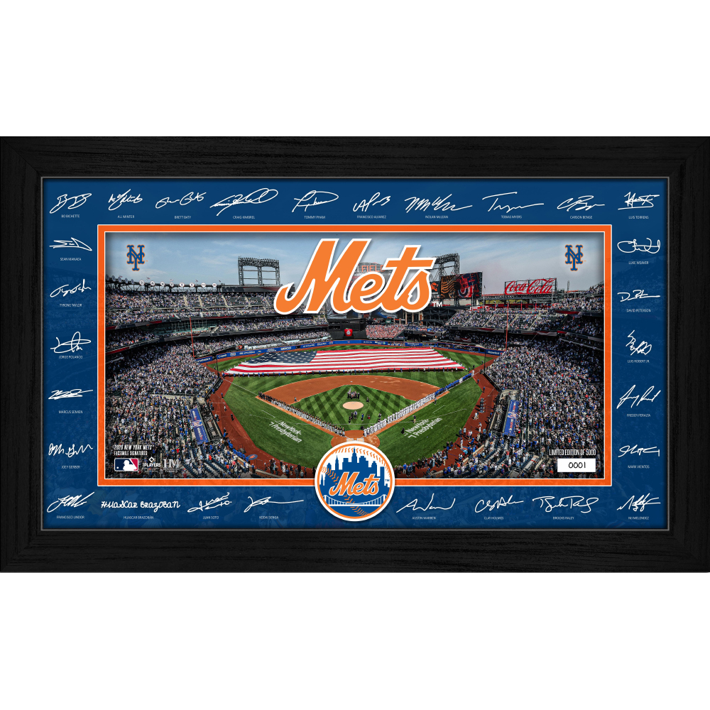 New York Mets 2026 Signature Field Frame LE#1 | MLB Auctions